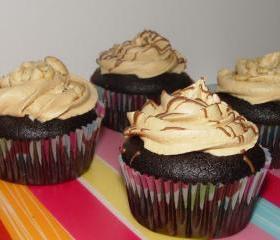 Chocolate Cupcakes With P.b. Frosting Diy Mix (makes One Dozen) On Luulla