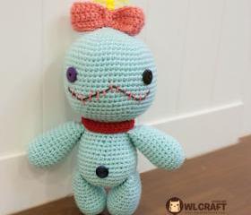 green doll from lilo and stitch