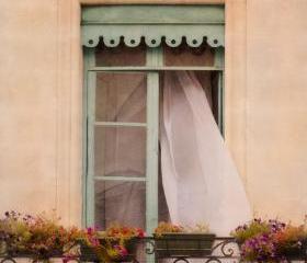 Parisian Balcony Photography Art Print on Luulla