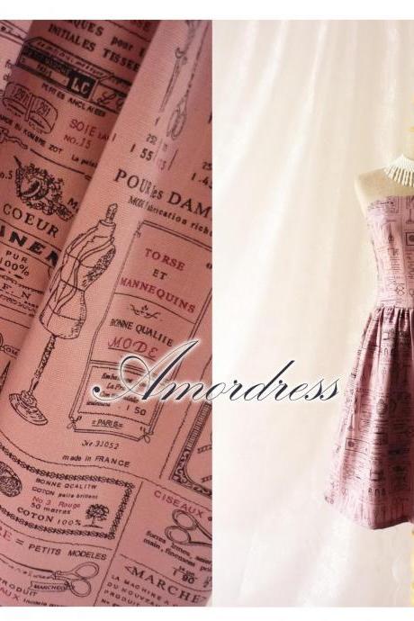 The Dressmaker Dress Beautiful Vintage Inspired Dress In Purple Strapless Dress