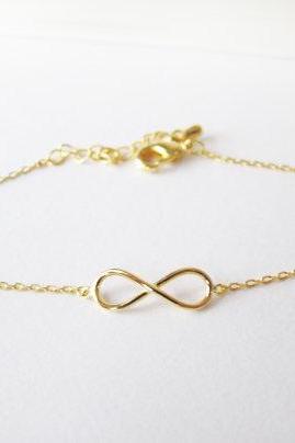 Dainy Gold Infinity Bracelet
