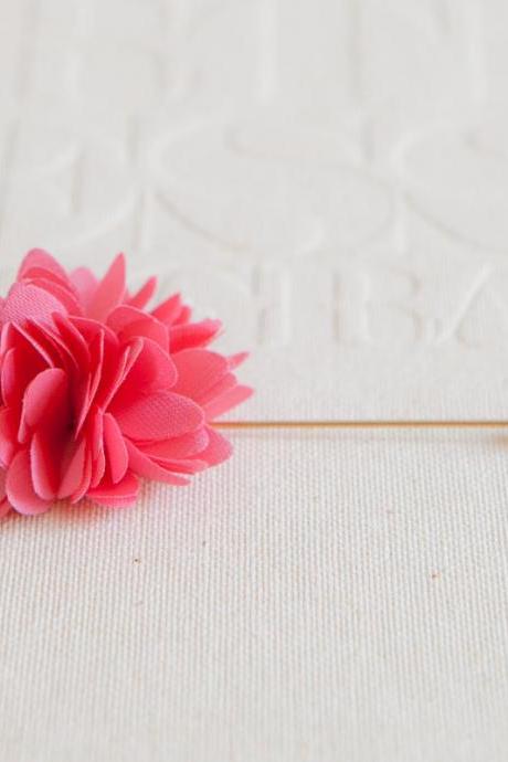 KAYLA-Dark Pink Men's flower Boutonniere / Buttonhole for wedding,Lapel pin,tie pin