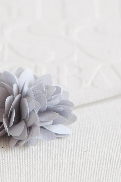 KAYLA-grey Men's flower Boutonniere / Buttonhole for wedding,Lapel pin,tie pin
