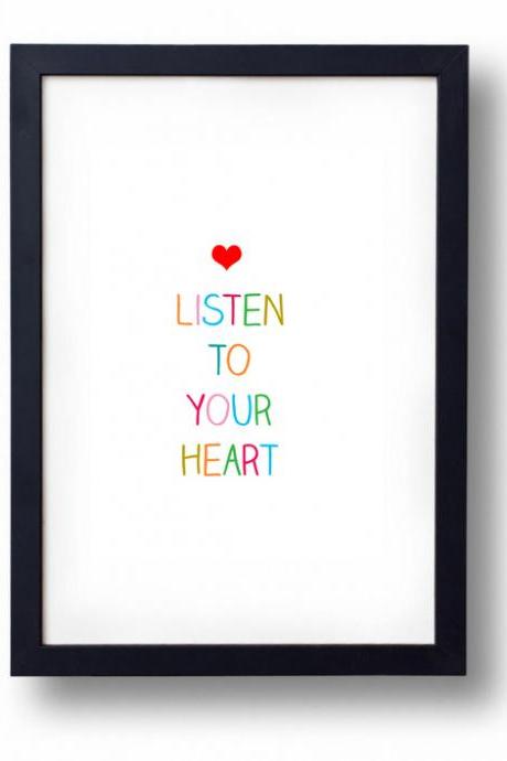 I Love You Gift- Listen to Your Heart