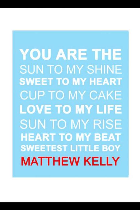 You are the Sun to My Shine-Baby Boy Nursery Art