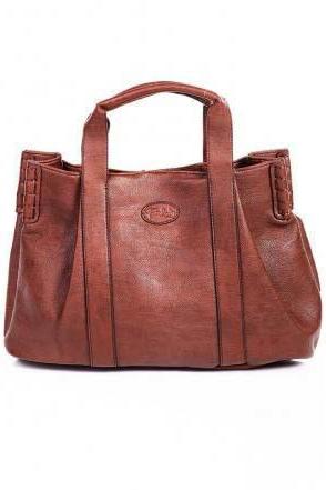 Brown Leather Tote, Hobo Handbag, Shopper, Tote, Brown Leather Handbag, Brown Purse, Leather Purse