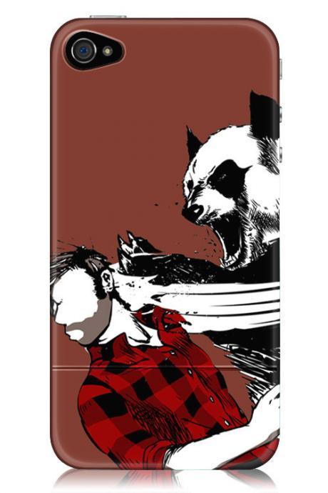 Panda, Panda Bitchslap Iphone Case For Iphone 4 And 4s