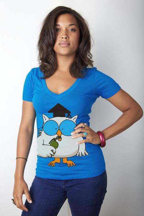 Women&amp;#039;s Mr Owl Tshirt Available S-2xl