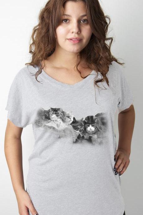 Women's Meowmore Tshirt, Cat tee, Available S-XL
