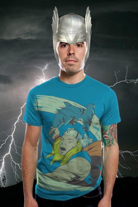Thor, Shark, Hammer Time, Available S M L XL 2XL 100% Cotton
