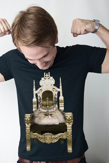 Men's Persian Queen tee, Cat tee, Watch the Throne, Available S-2XL