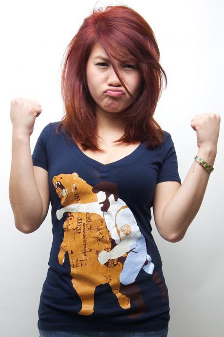 Bear tshirt, animal, funny, available S M L XL 2XL