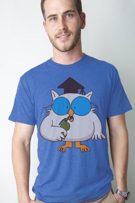 Men's Mr Owl Tshirt Available S-2XL