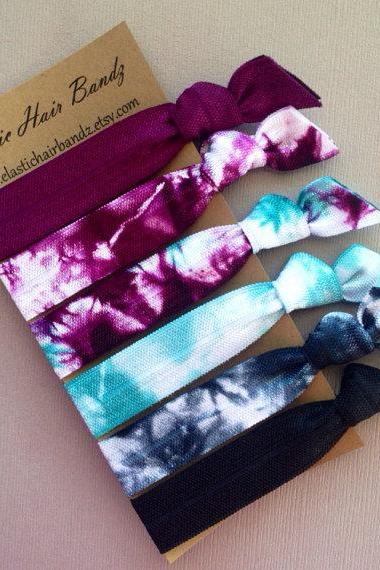 The Bordeux Hair Tie Collection By Elastic Hair Banz