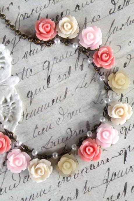 Filigree Verdigris Brass - Barcelona Earrings