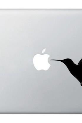 Fly Bird vinyl sticker, decal for macbook, macbook pro, powerbook, laptops