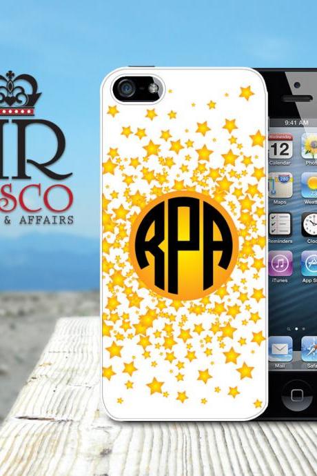 iPhone 5 Case, Personalized iPhone Case, Monogram iPhone Case, Star iPhone Case, Ornate iPhone Case, Green iPhone Case (86)