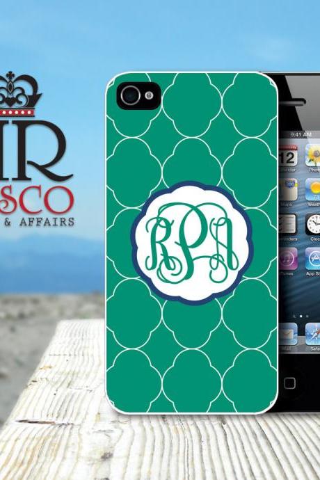 iPhone 4 Case, iPhone 4s Case, Personalized iPhone Case, Monogram iPhone Case, Green iPhone Case (81)