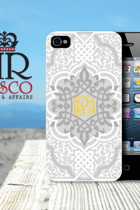 iPhone 4 Case, iPhone 4s Case, Personalized iPhone Case, Monogram iPhone Case, Ornate iPhone Case (80)