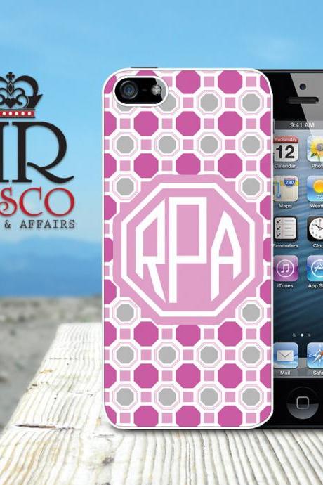 Monogrammed iPhone Case, Personalized iPhone Case, iPhone 5 Case, Custom iPhone Case (76)