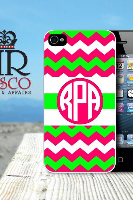 Personalized iPhone Case, iPhone 4 Case, iPhone 4s Case, Custom iPhone Case, Chevron iPhone Case (70)