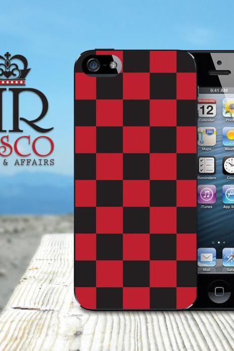 iPhone 5 Case, iPhone Case, Custom iPhone Case, Checker iPhone Case