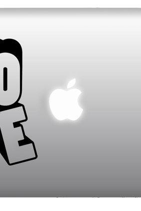 LOVE Macbook Stickers, Mac Decals for Macbook Pro,Aair, IPad2 - Buy 2 get 1 Free