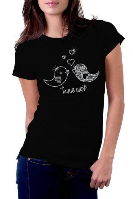 True Love Valentine Rhinestone Shirt
