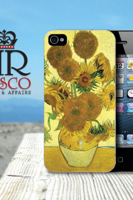 iPhone 4 Case, iPhone 4s Case, iPhone Case, Flower iPhone Case, Van Gogh iPhone 4 Case, Still Life iPhone Case