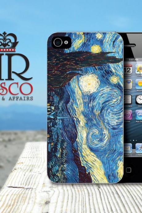 iPhone 4 Case, iPhone 4s Case, iPhone Case, Van Gogh iPhone Case, Starry Night iPhone Case