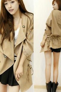 Fashion loose coat