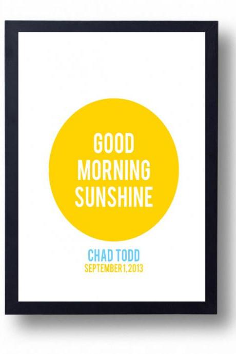 Good Morning Sunshine-
