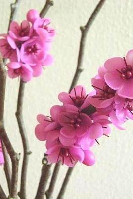 Wedding Decoration/reception/favor - Hot Pink Cherry Blossoms