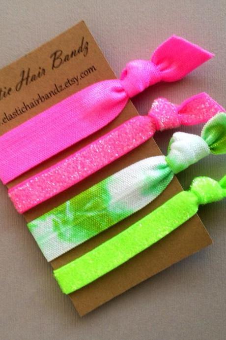 The Roxie Hair Tie - Ponytail Holder Collection by Elastic Hair Bandz on Etsy
