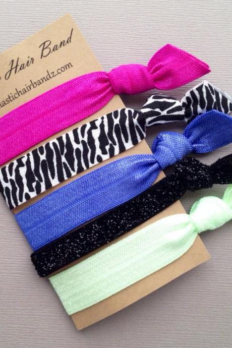 The Victoria Hair Tie Ponytail Holder Collection By Elastic Hair Bandz On Etsy
