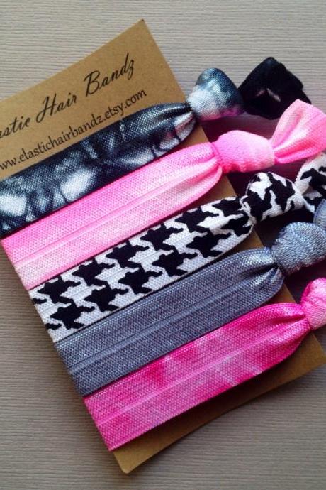 The Claire Hair Tie -Ponytail Holder Collection - 5 Elastic Hair Ties by Elastic Hair Bandz on Etsy