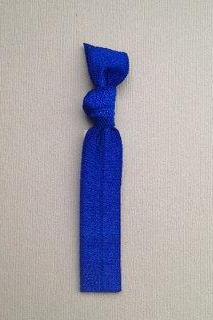 1 Sky Blue Hand Dyed Hair Tie By Elastic Hair Bandz On Etsy