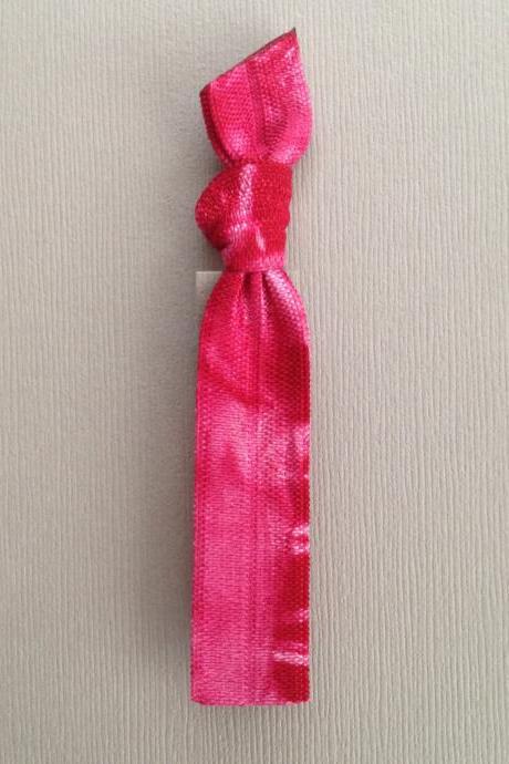 1 Crimson Tie Dye Hair Tie By Elastic Hair Bandz On Etsy