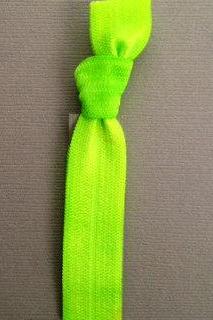 1 Kelly Green Hand Dyed Hair Tie by Elastic Hair Bandz on Etsy