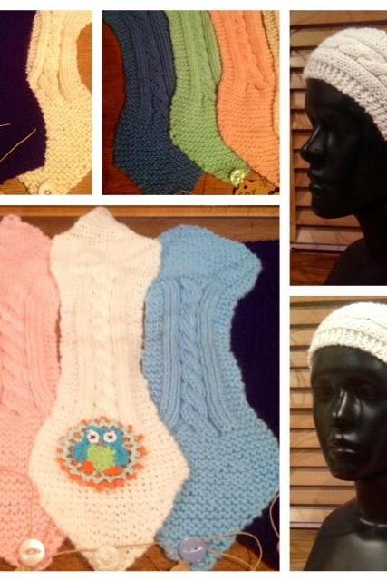 Crochet Headband Ear Warmers Kids to Adults