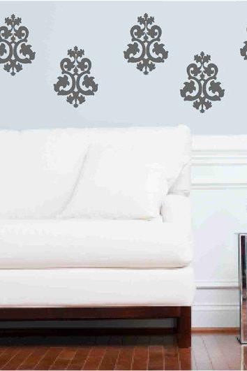 Decorative Baroque Wall Decal Set for Home
