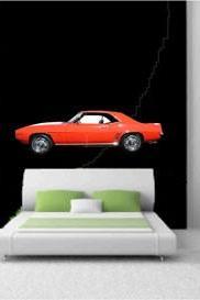 1969 Chevrolet Camaro Z-28 - Wall Vinyl Decals/Stickers