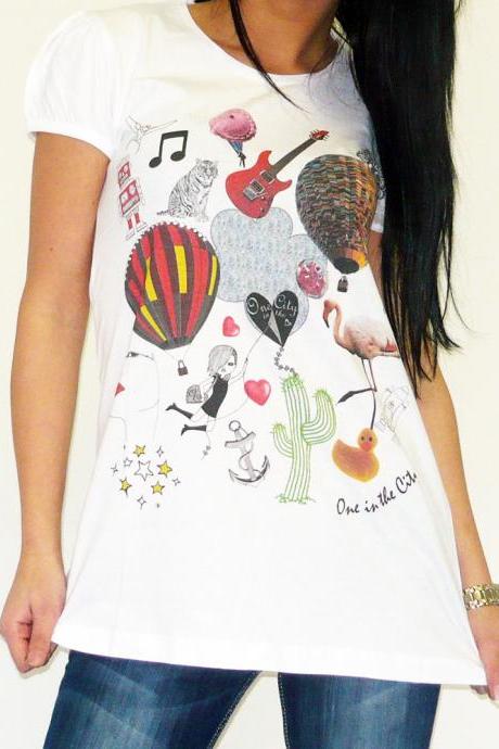 ISIS WOMEN'S TUNIC SHORT-SLEEVE ONE IN THE CITY 7015162