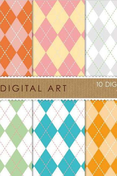 Digital Papers - Diamonds II