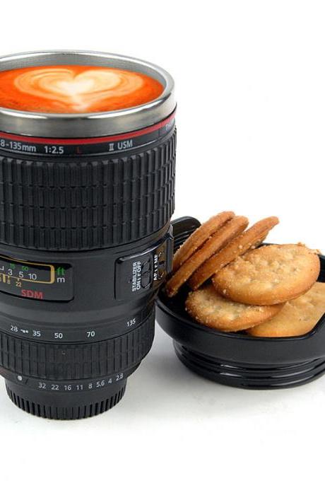 Creative Travel Camera Lens Mug &Coffee Cup