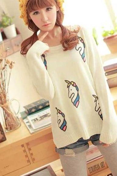 Cute Unicorn Sweater