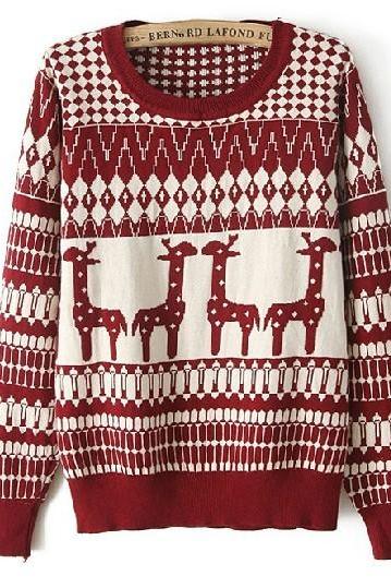Lovely giraffe sweater