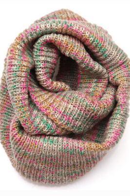 * Ship* Colorful Cowl Scarf