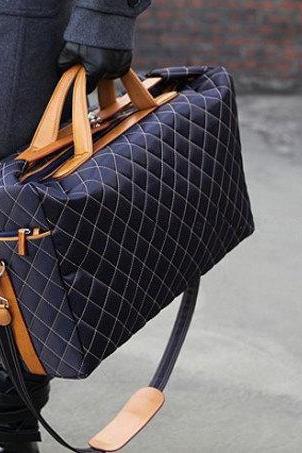 The new trend fashion Travel bag - large capacity bag - handbag - Oblique cross package - Men's bags - Big bag - luggage--T049