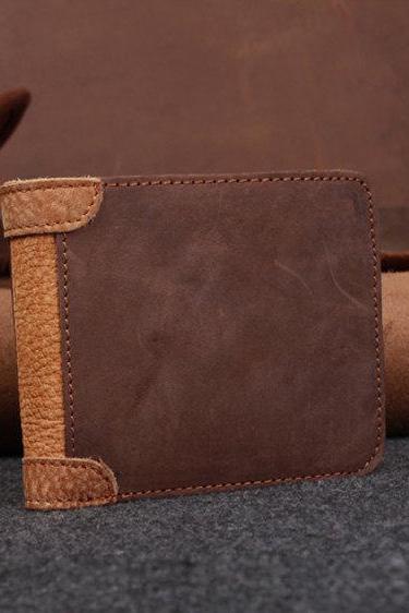Handmade Leather Wallet / Leather Wallet / Wallet For Men / Minimalist Wallet / Business Wallet / mens--T79